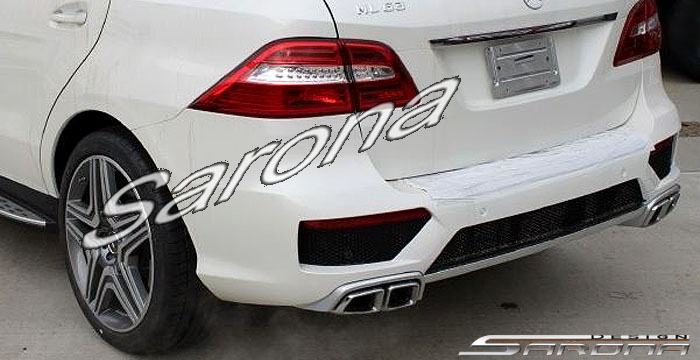 Custom Mercedes ML  SUV/SAV/Crossover Rear Bumper (2012 - 2015) - $2450.00 (Part #MB-075-RB)